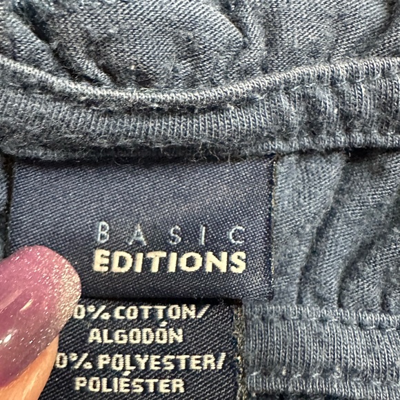 Basic Editions 2 Casual Tops - Size 2X - Picture 11 of 14